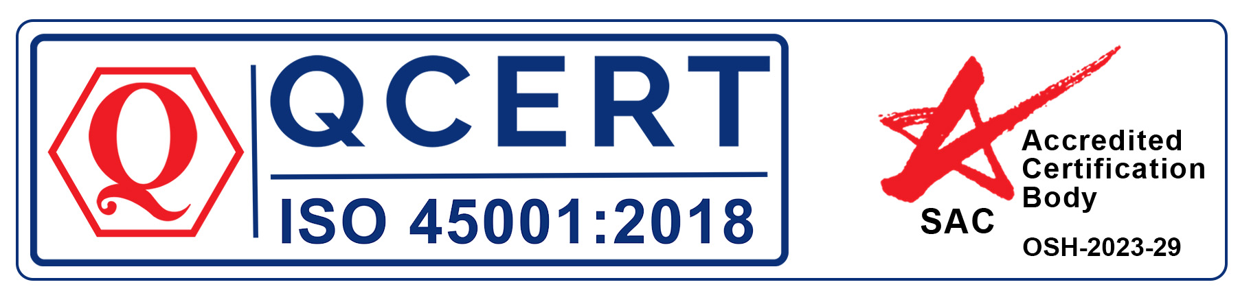 Tanda Sertifikasi ISO 45001